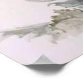 Paul-De-Longpre、Poppies、Beesによるアート ポスター (角)