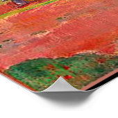 Paul Gaugin – 山の足で ポスター (角)