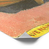 Paul Gauguinによる楽しい眠気,ヴィンテージアート ポスター (角)