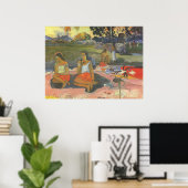 Paul Gauguinによる楽しい眠気,ヴィンテージアート ポスター (ホームオフィス)