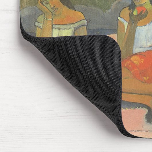 Paul Gauguinによる楽しい眠気,ヴィンテージアート マウスパッド (コーナー)