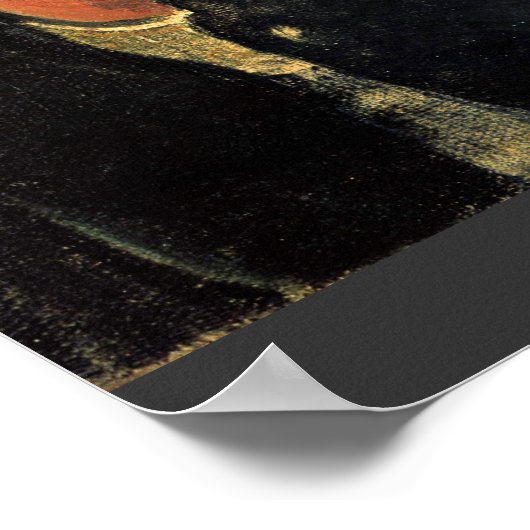 Paul Gauguinによる自己最高の肖像 ポスター (角)