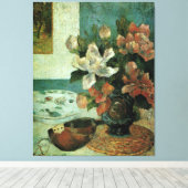 Paul Gauguinによる静物詩 キャンバスプリント (インサイチュ (ウッドフロア))