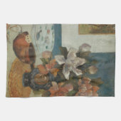 Paul Gauguin中国のによる牡丹とマンドリン キッチンタオル (横)