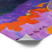 Paul Gauguin海 ポスター (角)