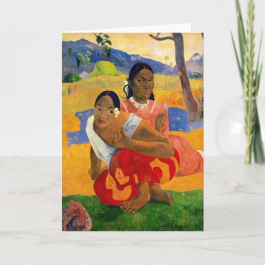 Paul Gauguin – いつ結婚するの? カード (正面)