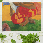 Paul Gauguin – いつ結婚するの? キッチンタオル (折り畳み)