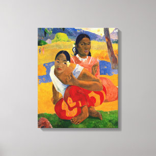 Paul Gauguin – いつ結婚するの？ キャンバスプリント