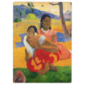 Paul Gauguin – いつ結婚するの？ クリップボード (裏面)