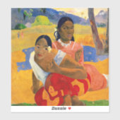 Paul Gauguin – いつ結婚するの？ シール (シート)