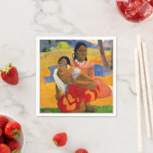 Paul Gauguin – いつ結婚するの? スタンダードカクテルナプキン (インサイチュ)