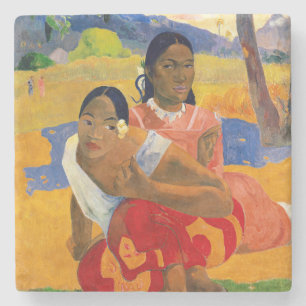 Paul Gauguin – いつ結婚するの? ストーンコースター
