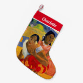 Paul Gauguin – いつ結婚するの? スモールクリスマスストッキング (正面 (吊り時))