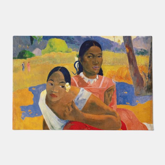 Paul Gauguin – いつ結婚するの？ ドアマット (正面)