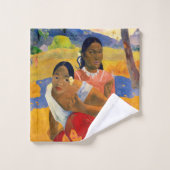 Paul Gauguin – いつ結婚するの? バスタオルセット (ウォッシュタオル)
