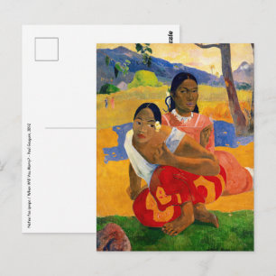 Paul Gauguin – いつ結婚するの? ポストカード