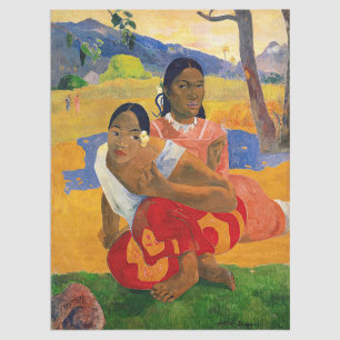 Paul Gauguin – いつ結婚するの? 薄葉紙