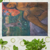 Paul Gauguin – とその体の金ゴールド キッチンタオル (折り畳み)