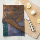 Paul Gauguin – とその体の金ゴールド キッチンタオル (四つ折り)