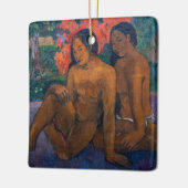 Paul Gauguin – とその体の金ゴールド セラミックオーナメント (左)