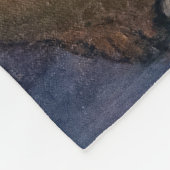 Paul Gauguin – とその体の金ゴールド フリースブランケット (角)