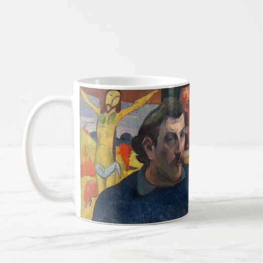 Paul Gauguin – イエローキリストの自画像 コーヒーマグカップ (左)