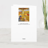 Paul Gauguin – イエローキリスト カード (裏面)