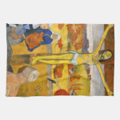 Paul Gauguin – イエローキリスト キッチンタオル (横)