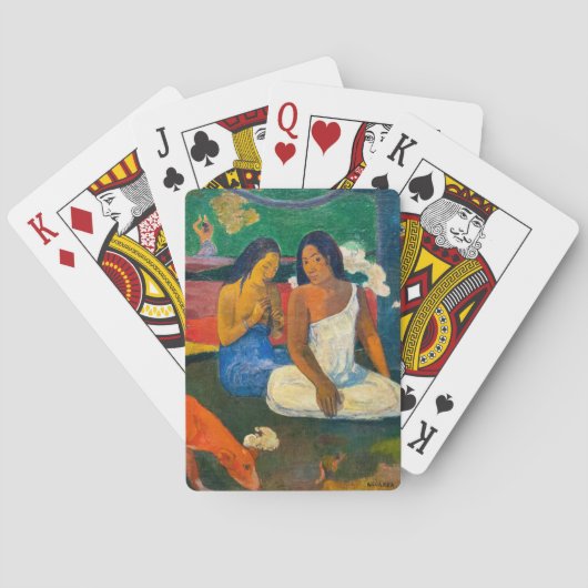 Paul Gauguin – エリアエリア/赤い犬 トランプ (裏面)