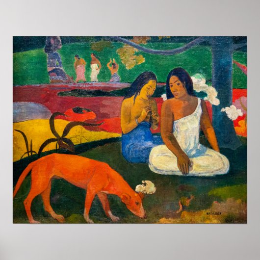 Paul Gauguin – エリアエリア/赤い犬 ポスター (正面)