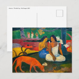 Paul Gauguin – エリアエリア/赤い犬 ポストカード