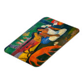 Paul Gauguin – エリアエリア/赤い犬 マグネット (左側)