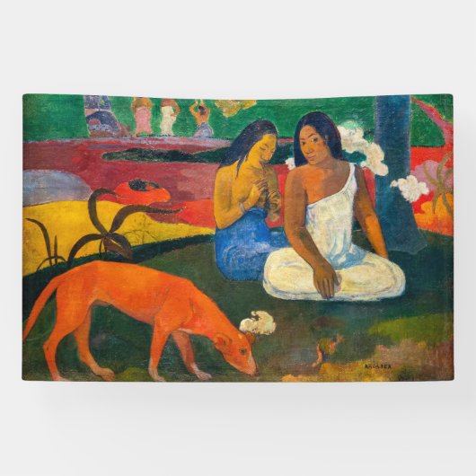 Paul Gauguin – エリアエリア/赤い犬 横断幕 (横)
