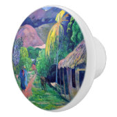 Paul Gauguin – タヒチの通り セラミックノブ (右)