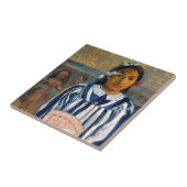 Paul Gauguin – テハマナの祖先 タイル (側面)