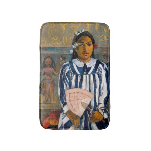 Paul Gauguin – テハマナの祖先 バスマット (正面縦)