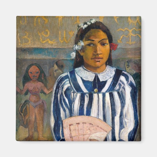 Paul Gauguin – テハマナの祖先 マグネット (正面)