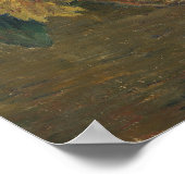 Paul Gauguin – ナスタウムとダリアス ポスター (角)