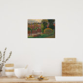 Paul Gauguin – ブリタニーの農場 ポスター (キッチン)