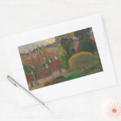Paul Gauguin – ブリタニーの農場 長方形シール (封筒)
