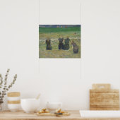 Paul Gauguin – 女性入浴 ポスター (キッチン)