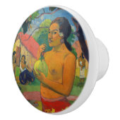 Paul Gauguin – 果実を持つ女性 セラミックノブ (右)