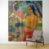Paul Gauguin – 果実を持つ女性 タペストリー (インサイチュ)