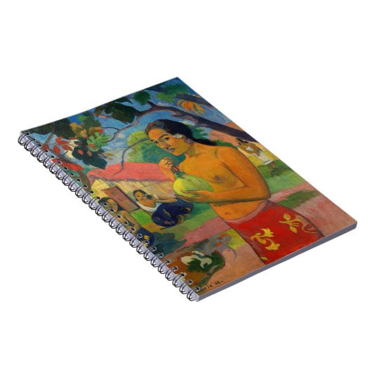 Paul Gauguin – 果実を持つ女性 ノートブック (右側)