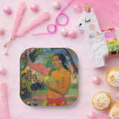 Paul Gauguin – 果実を持つ女性 ペーパープレート (パーティー)