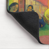 Paul Gauguin – 果実を持つ女性 マウスパッド (コーナー)