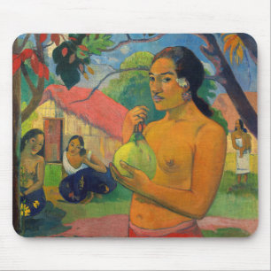 Paul Gauguin – 果実を持つ女性 マウスパッド