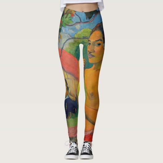 Paul Gauguin – 果実を持つ女性 レギンス (正面)