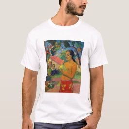 Paul Gauguin – 果実を持つ女性 Tシャツ