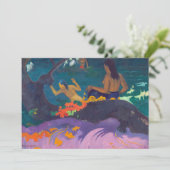 Paul Gauguin – 海/ファタタ・テ・ミティ サンキューカード (スタンド正面)